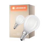 Ledvance LED Classic E14 Pære Filament Matt 2.2W 470lm - 827 Ekstra Varm Hvid | Erstatter 40W