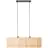 Brilliant Wimea Pendel Lampe Metal Sort Beige | Egnet til 2x E27